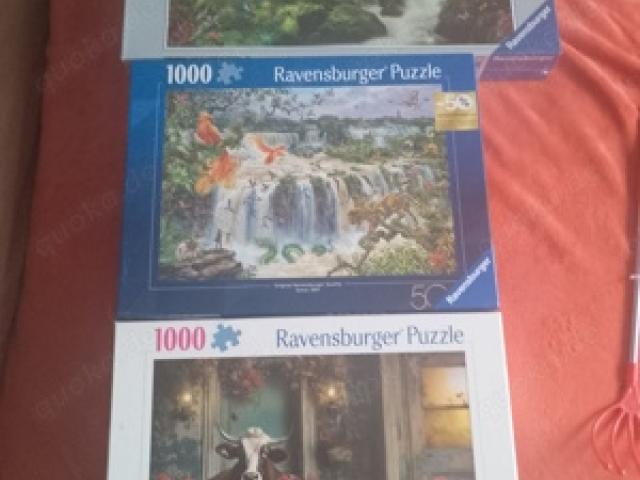 mehrere original verpackte Puzzle - 1