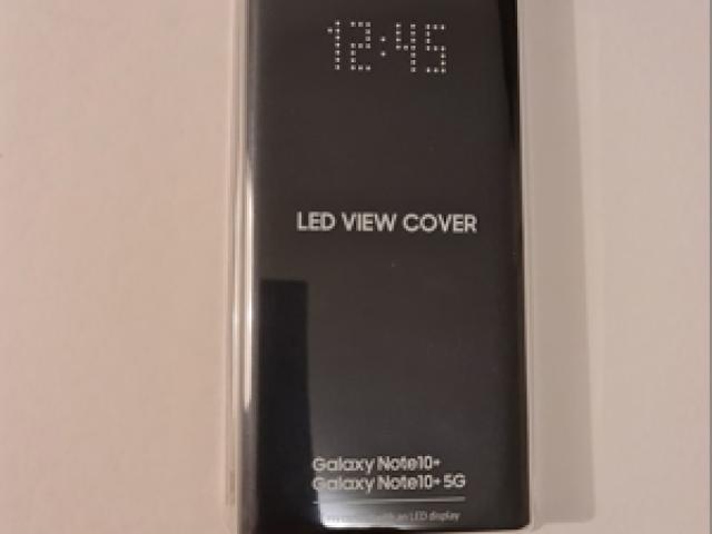 Zubehör Samsung Galaxy Note 10+, Original LED View Cover, schwarz - 1