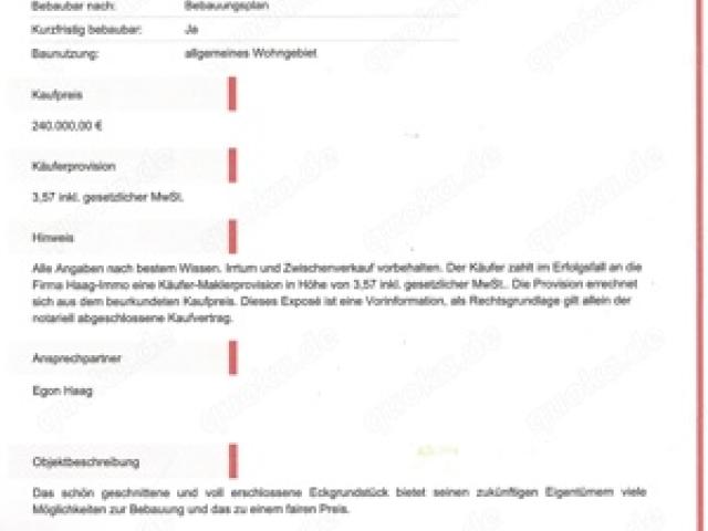 Projektierens  Einfamilienhaus mit passendem Grundstück - 1