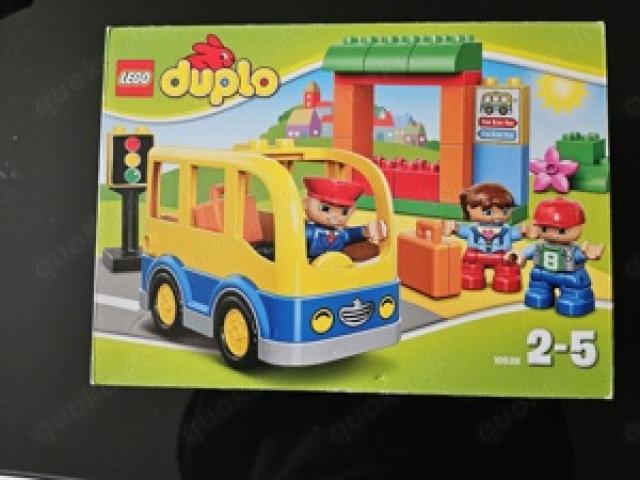 Spielzeug Lego Duplo Bus mit Tanke - 1